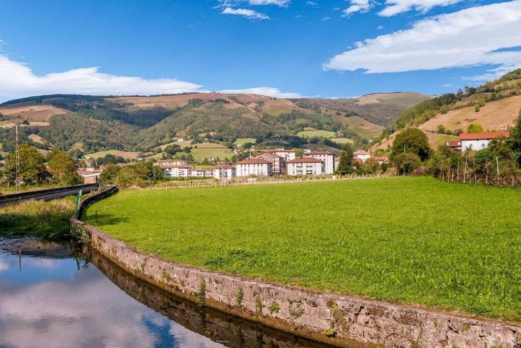 Magnifica Casa Con Jardin, Bbq E Hidromasaje Villa Leitza Kültér fotó