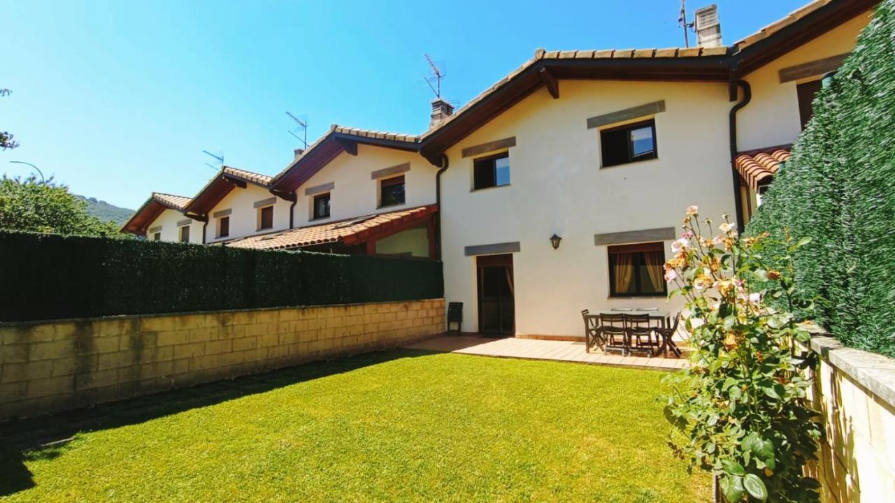 Magnifica Casa Con Jardin, Bbq E Hidromasaje Villa Leitza Kültér fotó