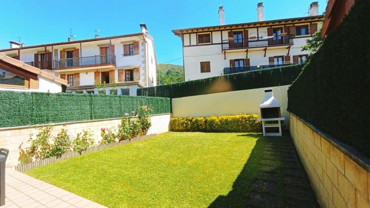 Magnifica Casa Con Jardin, Bbq E Hidromasaje Villa Leitza Kültér fotó