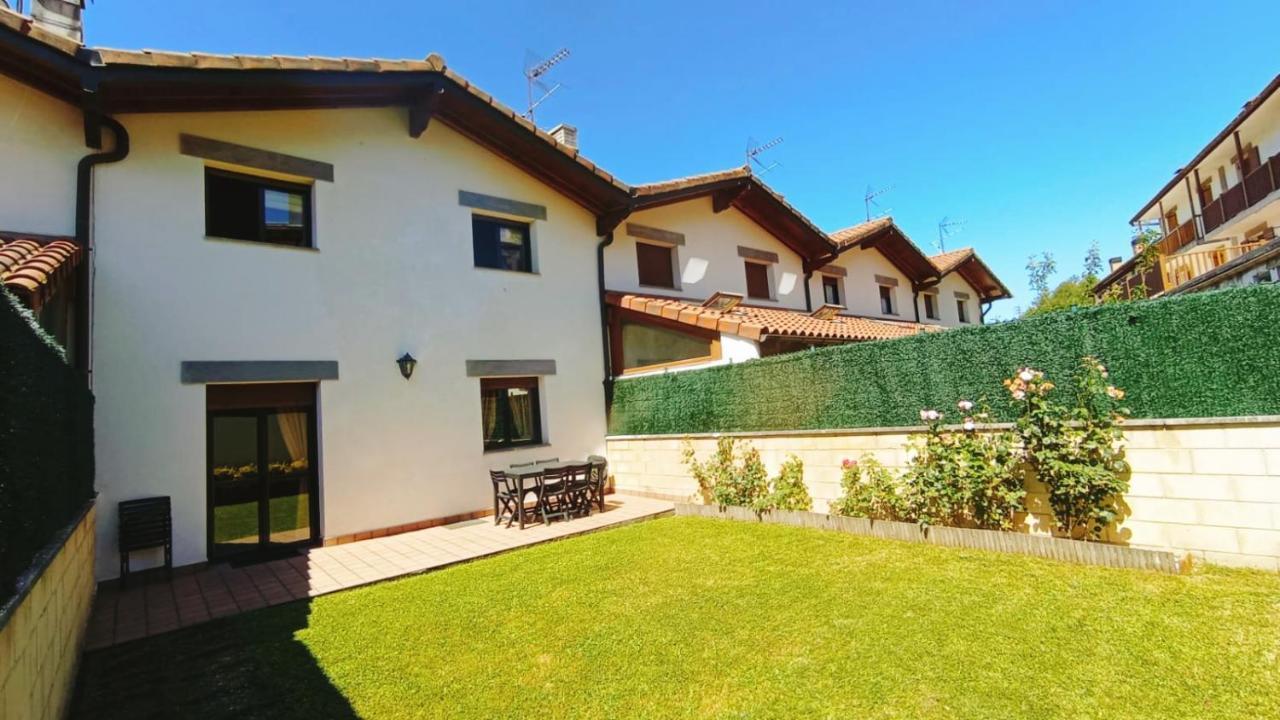 Magnifica Casa Con Jardin, Bbq E Hidromasaje Villa Leitza Kültér fotó