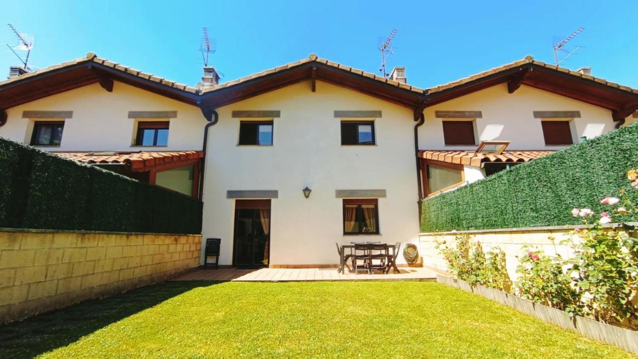 Magnifica Casa Con Jardin, Bbq E Hidromasaje Villa Leitza Kültér fotó